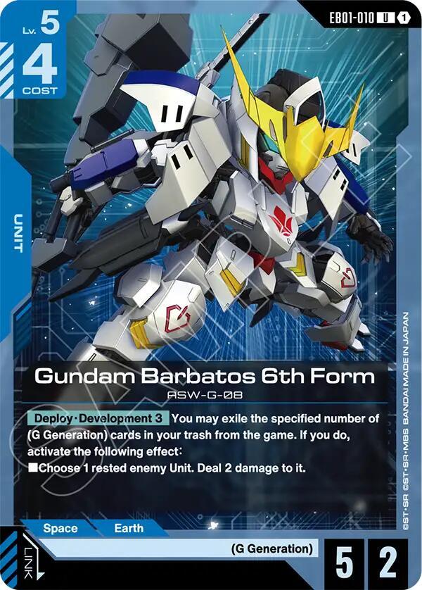 Gundam Barbatos 6th Form (EB01-010) [Eternal Nexus]