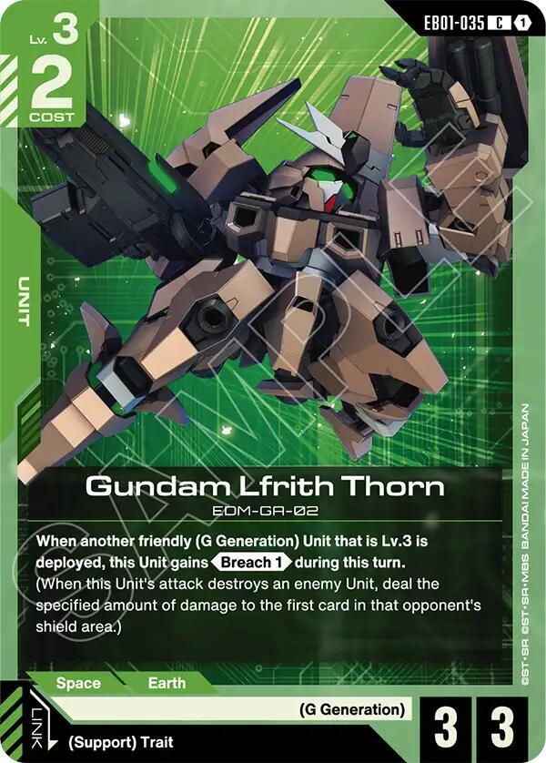 Gundam Lfrith Thorn (EB01-035) [Eternal Nexus]