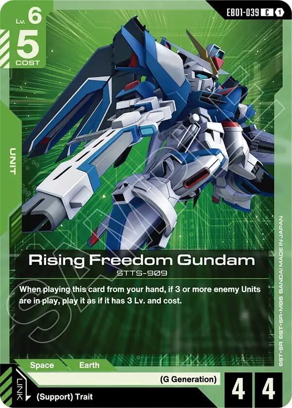 Rising Freedom Gundam (EB01-039) [Eternal Nexus]