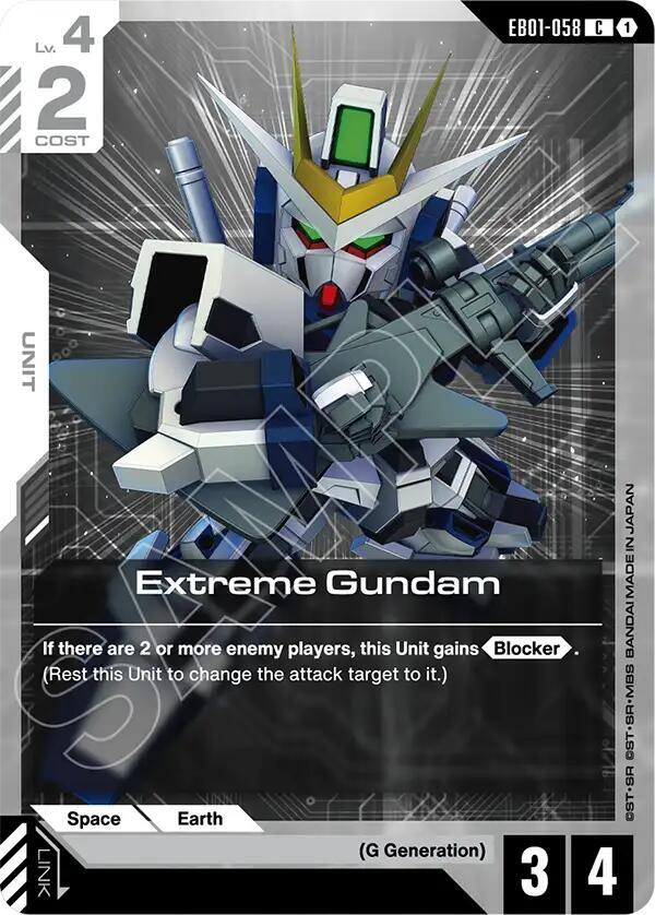 Extreme Gundam (EB01-058) [Eternal Nexus]