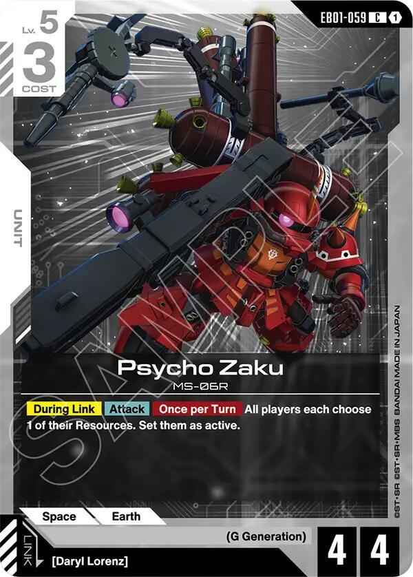 Psycho Zaku (EB01-059) [Eternal Nexus]