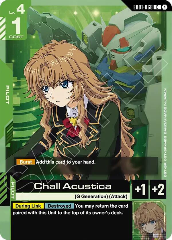 Chall Acustica (EB01-068) [Eternal Nexus]