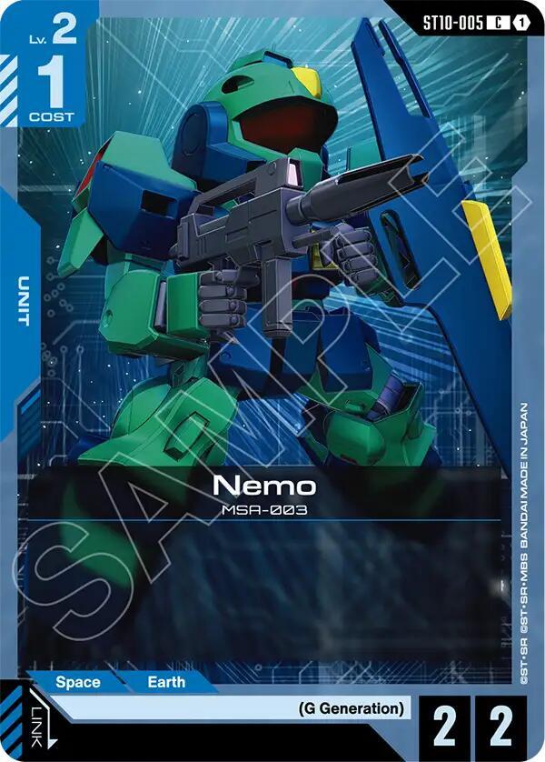 Nemo (ST10-005) [Starter Deck 10: Generation Pulse]