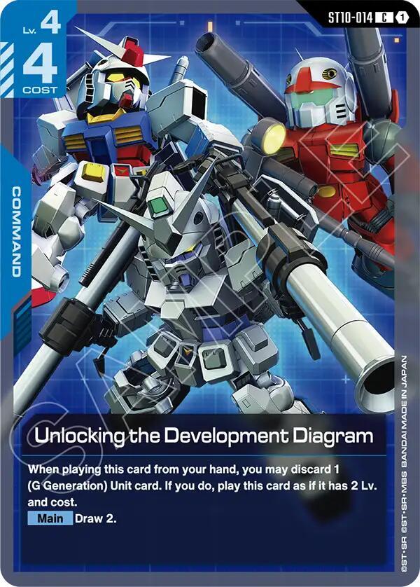 Unlocking the Development Diagram (ST10-014) [Starter Deck 10: Generation Pulse]