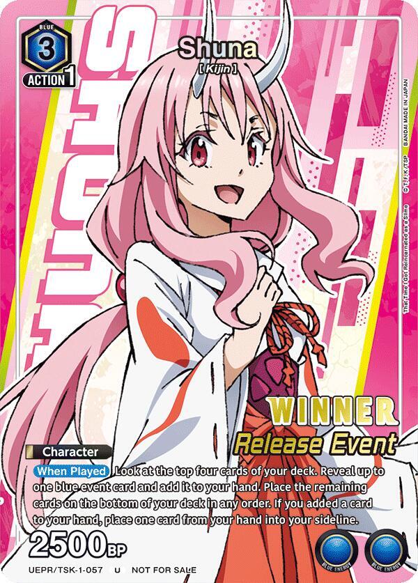 Shuna (Release Event Winner) (UEPR/TSK-1-057) [UE20BT: That Time I Got Reincarnated as a Slime Release Event Cards]