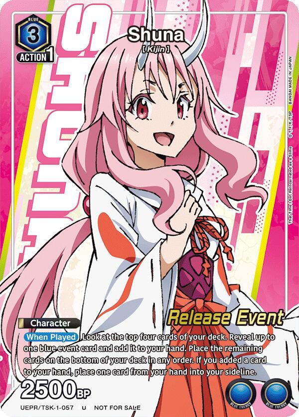 Shuna (Release Event Participant) (UEPR/TSK-1-057) [UE20BT: That Time I Got Reincarnated as a Slime Release Event Cards]