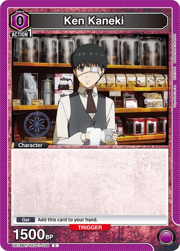 Ken Kaneki (Box Topper Foil) (UE18BT/TKG-1-038) [UE18BT: Tokyo Ghoul]