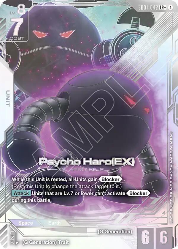 Psycho Haro (EX) (LR+) (EB01-042) [Eternal Nexus]