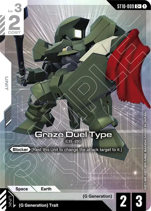 Graze Duel Type (C+) (ST10-009) [Starter Deck 10: Generation Pulse]