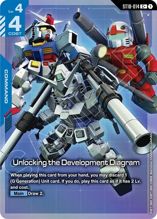 Unlocking the Development Diagram (C+) (ST10-014) [Starter Deck 10: Generation Pulse]