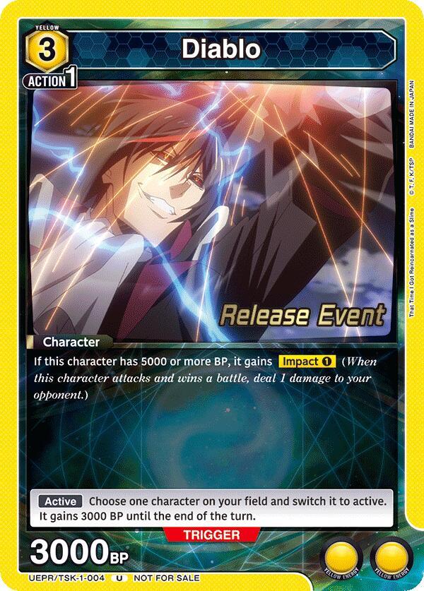 Diablo (004) (UEPR/TSK-1-004) [UE20BT: That Time I Got Reincarnated as a Slime Release Event Cards]