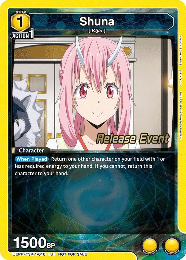 Shuna (018) (UEPR/TSK-1-018) [UE20BT: That Time I Got Reincarnated as a Slime Release Event Cards]