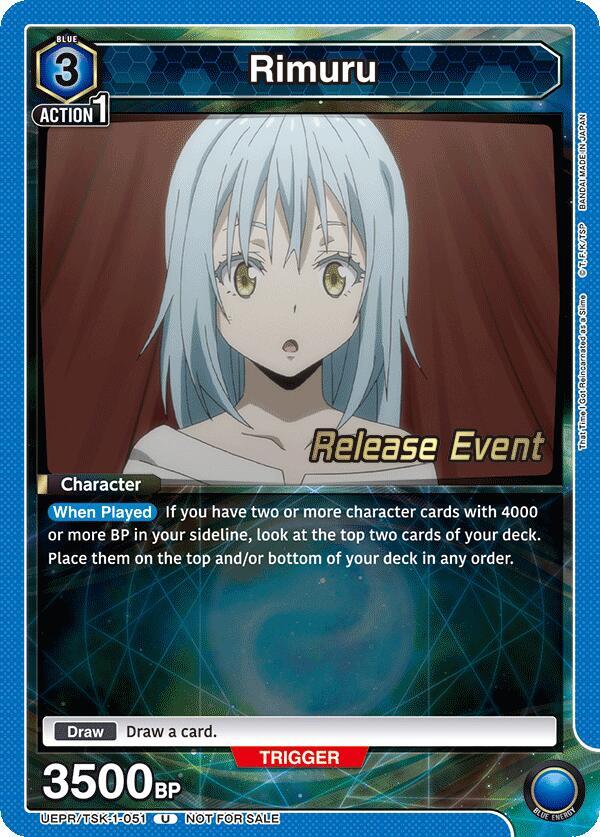 Rimuru (051) (UEPR/TSK-1-051) [UE20BT: That Time I Got Reincarnated as a Slime Release Event Cards]