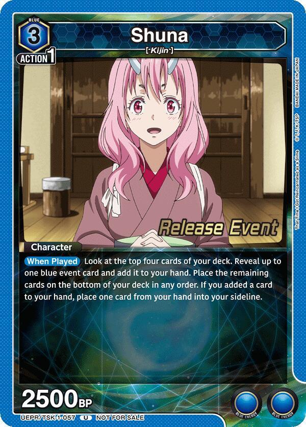 Shuna (057) (UEPR/TSK-1-057) [UE20BT: That Time I Got Reincarnated as a Slime Release Event Cards]