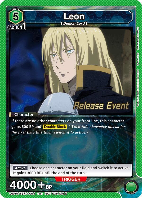 Leon (UEPR/TSK-1-094) [UE20BT: That Time I Got Reincarnated as a Slime Release Event Cards]