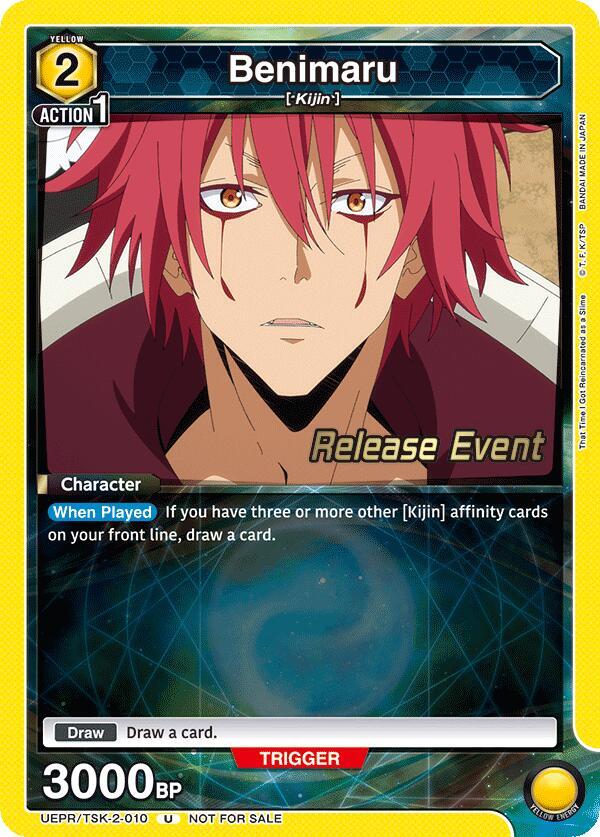 Benimaru (010) (UEPR/TSK-2-010) [UE20BT: That Time I Got Reincarnated as a Slime Release Event Cards]