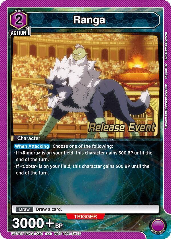 Ranga (039) (UEPR/TSK-2-039) [UE20BT: That Time I Got Reincarnated as a Slime Release Event Cards]