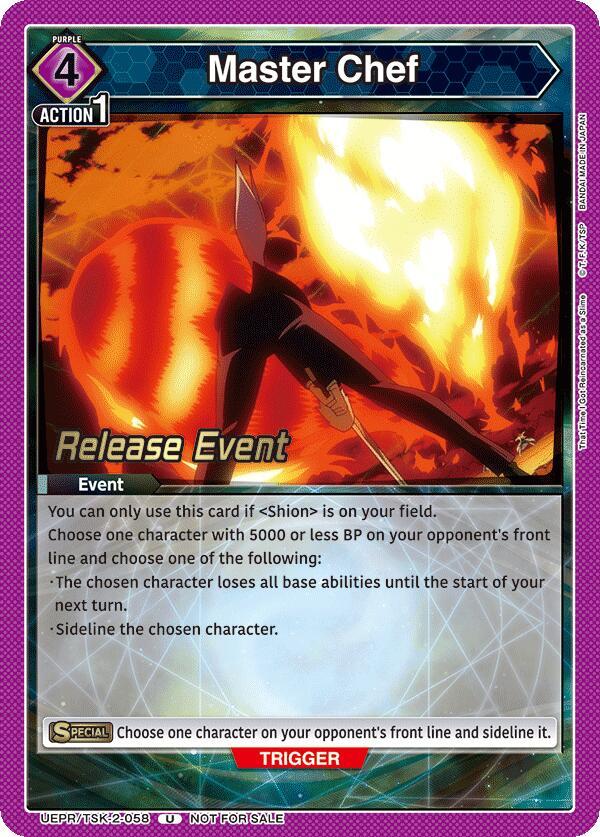 Master Chef (UEPR/TSK-2-058) [UE20BT: That Time I Got Reincarnated as a Slime Release Event Cards]