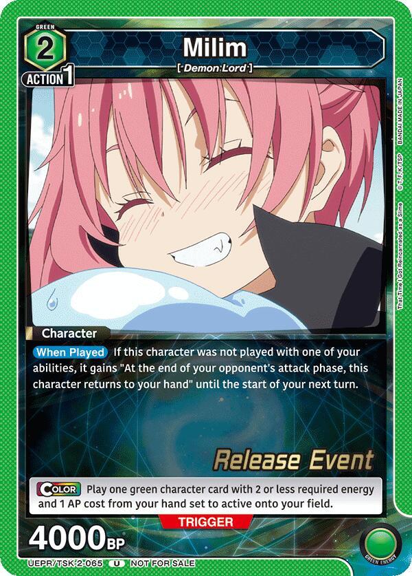 Milim (065) (UEPR/TSK-2-065) [UE20BT: That Time I Got Reincarnated as a Slime Release Event Cards]