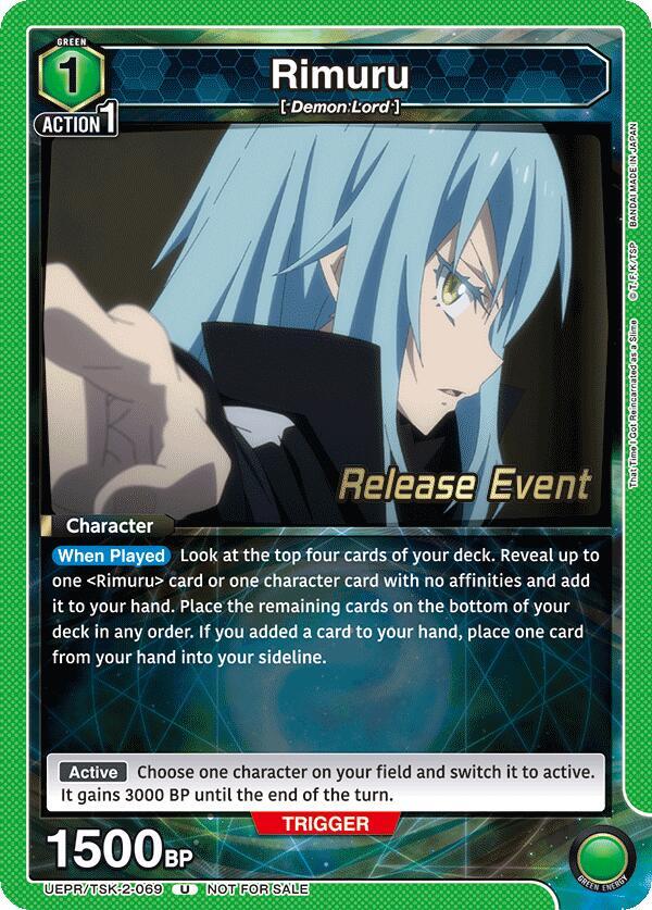 Rimuru (069) (UEPR/TSK-2-069) [UE20BT: That Time I Got Reincarnated as a Slime Release Event Cards]