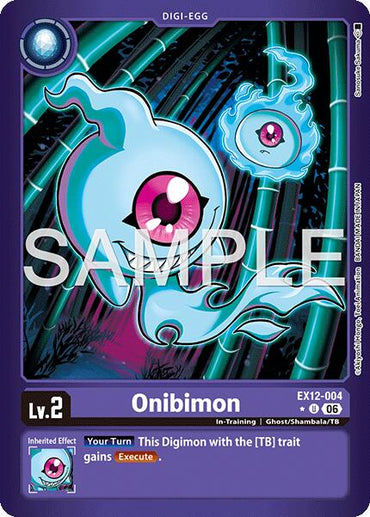 Onibimon [EX12-004] (Limited Foil) [Digital World Shambala]