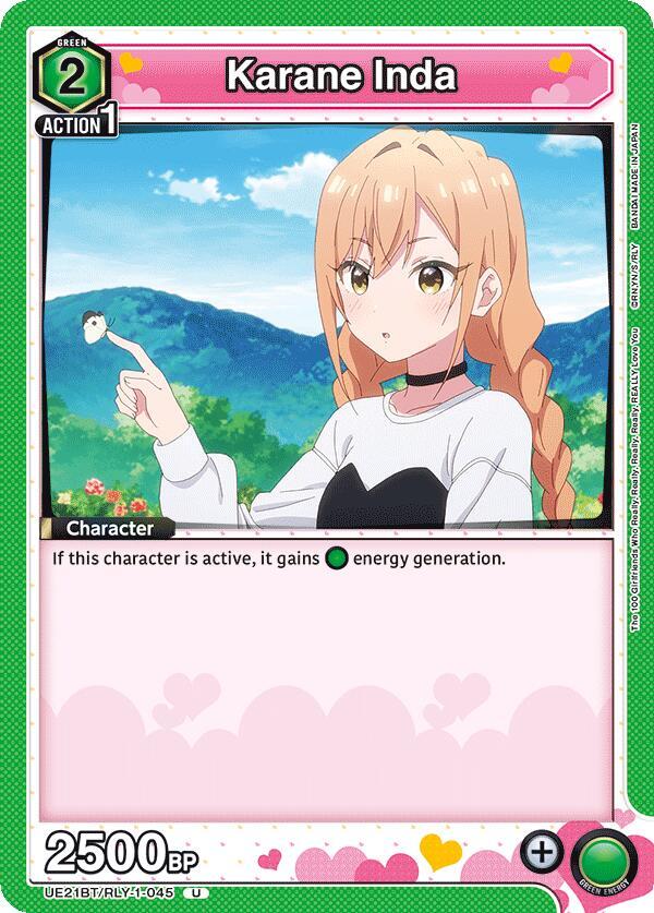 Karane Inda (045) (UE21BT/RLY-1-045) [UE21BT: The 100 Girlfriends Who Really, Really, Really, Really, REALLY Love You]