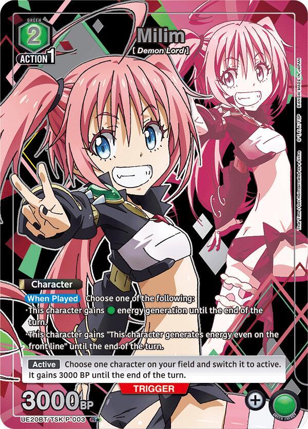 Milim (P-003) (R*) (UE20BT/TSK-P-003) [UE20BT: That Time I Got Reincarnated as a Slime]