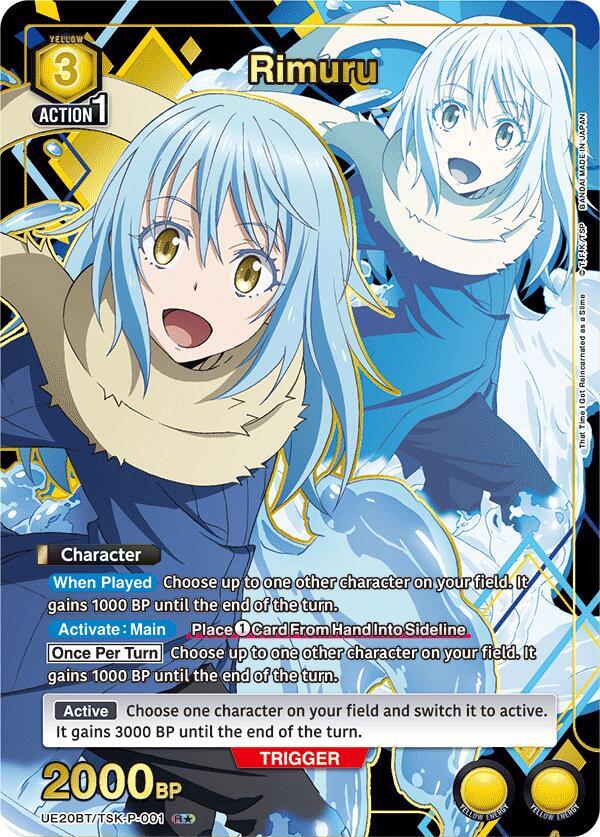 Rimuru (P-001) (R*) (UE20BT/TSK-P-001) [UE20BT: That Time I Got Reincarnated as a Slime]