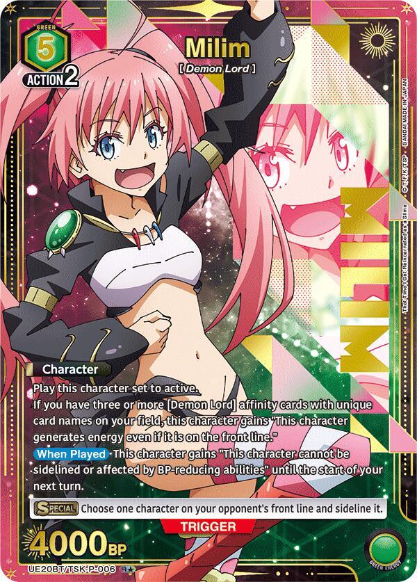 Milim (P-006) (R*) (UE20BT/TSK-P-006) [UE20BT: That Time I Got Reincarnated as a Slime]