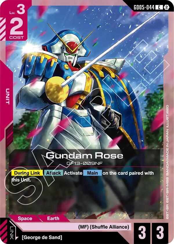 Gundam Rose (GD05-044) [Freedom Ascension]