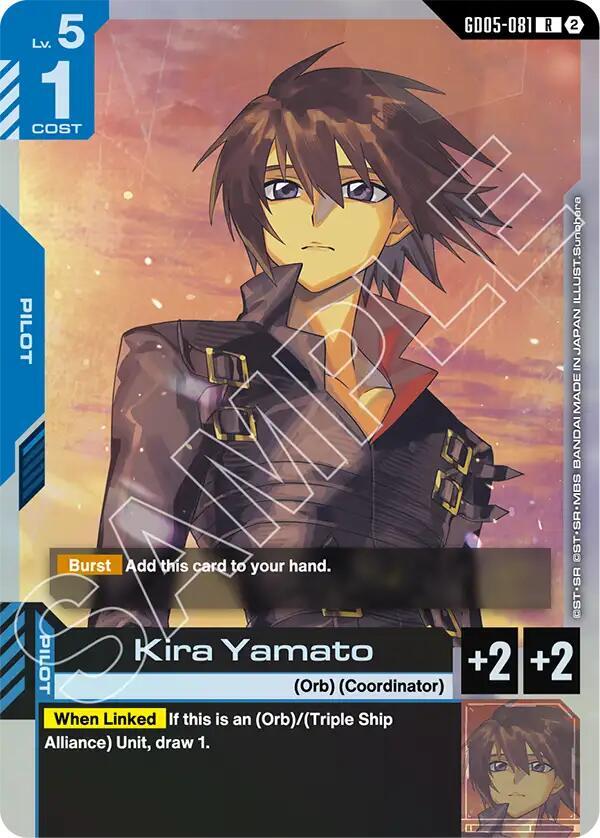 Kira Yamato (GD05-081) [Freedom Ascension]