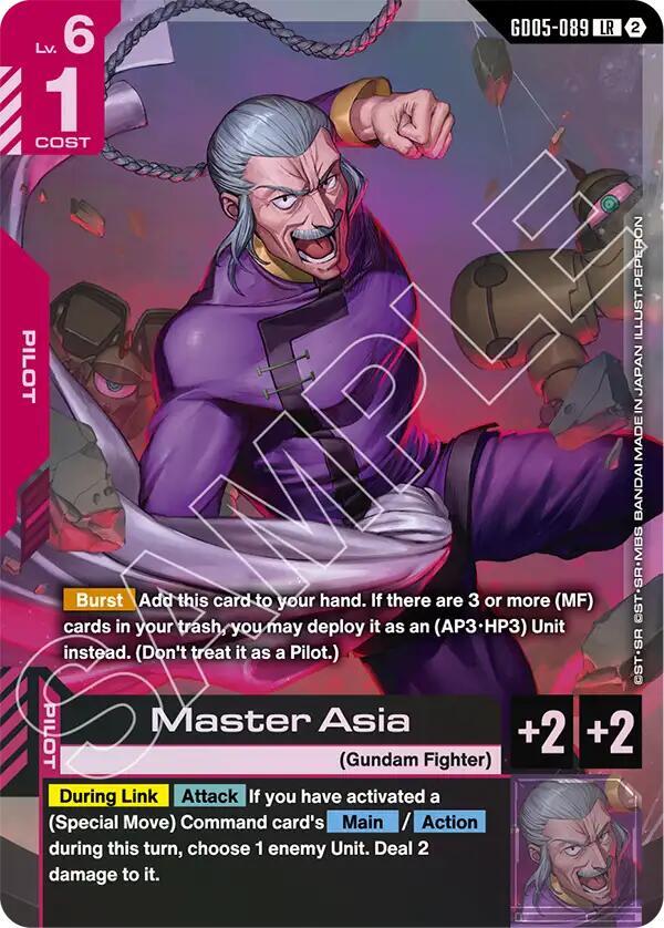 Master Asia (GD05-089) [Freedom Ascension]