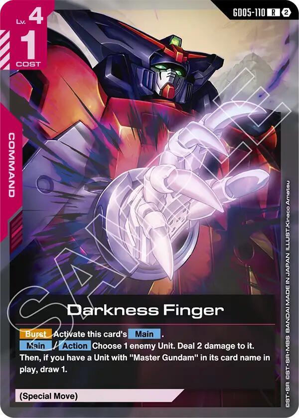 Darkness Finger (GD05-110) [Freedom Ascension]