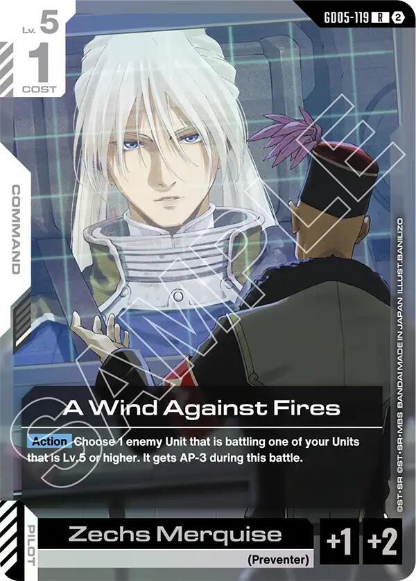 A Wind Against Fires (GD05-119) [Freedom Ascension]