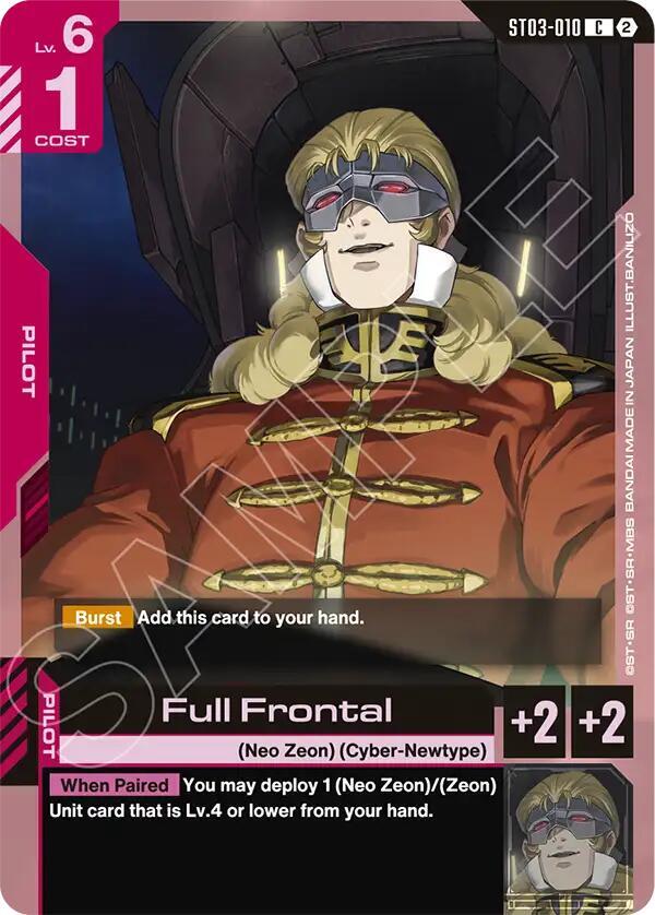 Full Frontal (ST03-010) [Deck Build Box Freedom Ascension]