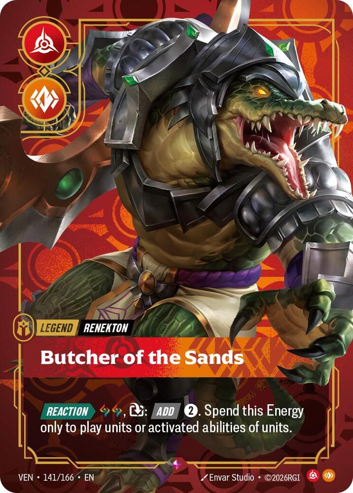 Renekton, Butcher of the Sands (141/166) [Vendetta]
