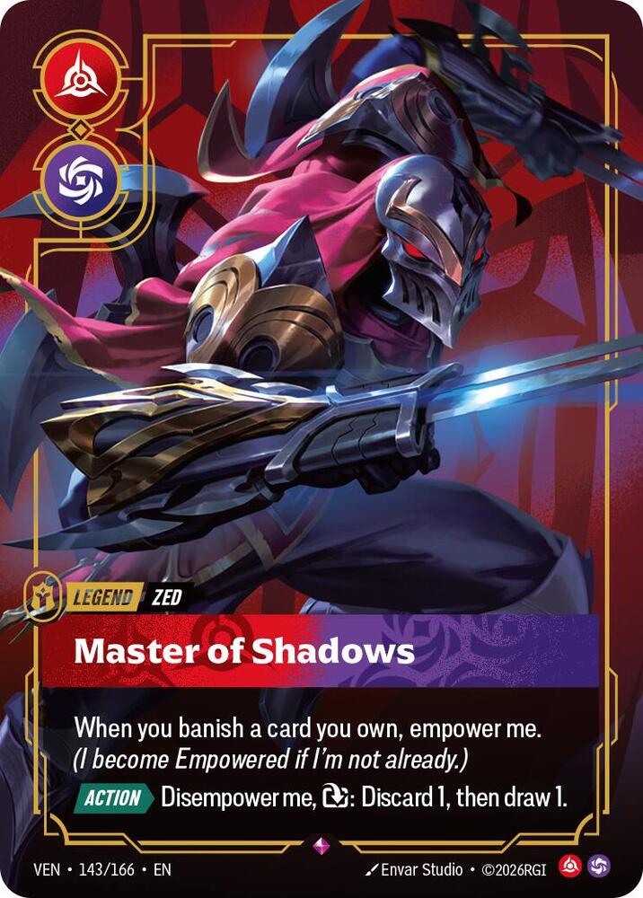 Zed, Master of Shadows (143/166) [Vendetta]