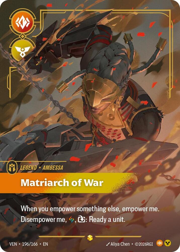 Ambessa, Matriarch of War (Overnumbered) (196/166) [Vendetta]
