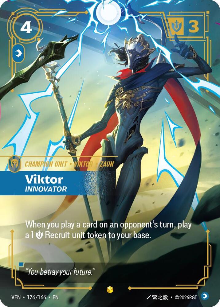 Viktor, Innovator (Overnumbered) (176/166) [Vendetta]
