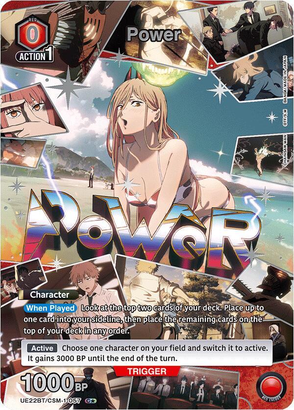 Power (057) (C*) (UE22BT/CSM-1-057) [UE22BT: CHAINSAW MAN]