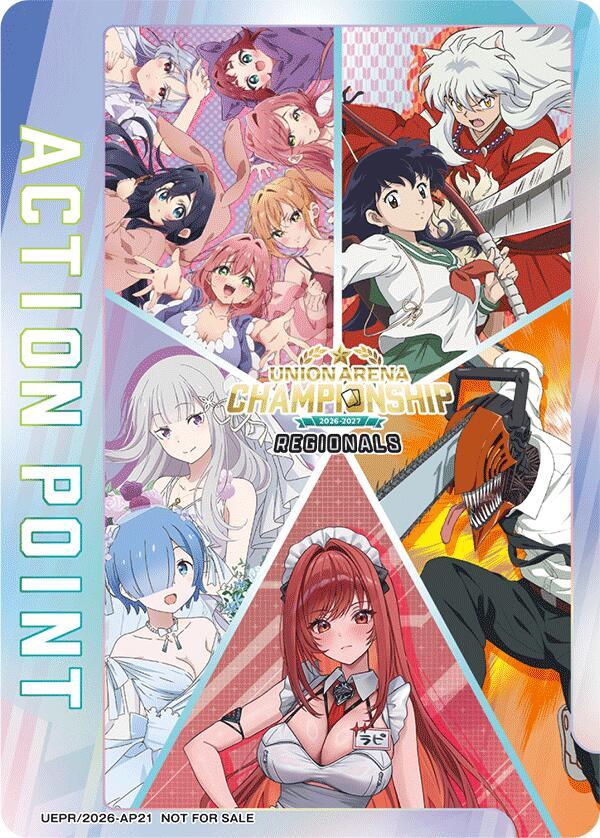 Action Point Card (AP21) (Regionals 26-27) (UEPR/2026-AP21) [Union Arena Promotion Cards]