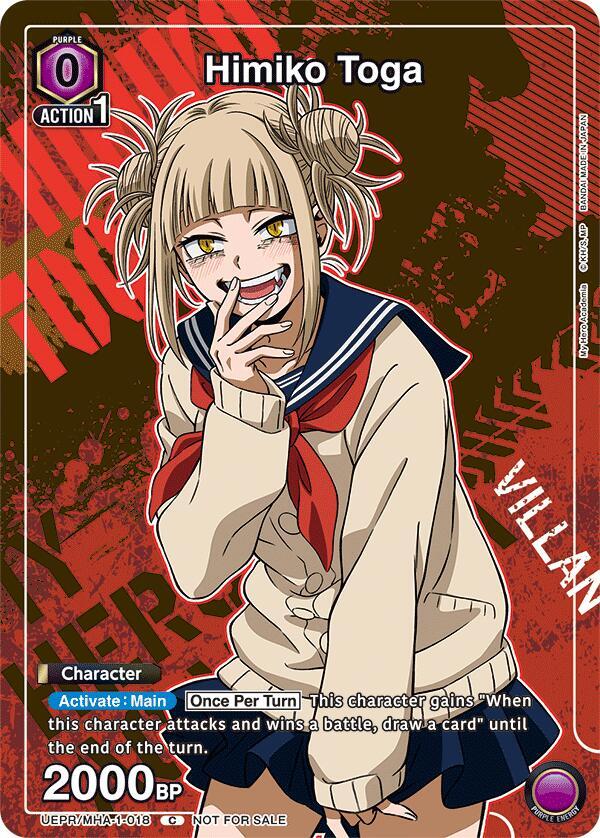 Himiko Toga (UEPR/MHA-1-018) [Union Arena Promotion Cards]