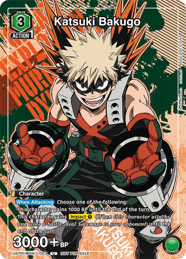 Katsuki Bakugo (UEPR/MHA-1-053) [Union Arena Promotion Cards]