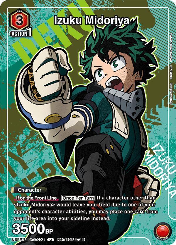 Izuku Midoriya (UEPR/MHA-1-093) [Union Arena Promotion Cards]