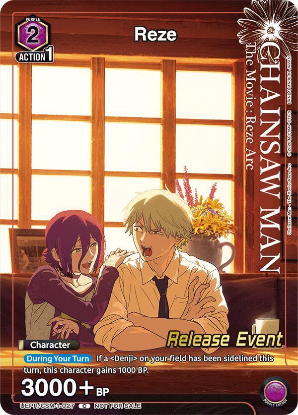 Reze (Release Event Participant) (UEPR/CSM-1-027) [UE22BT: CHAINSAW MAN Release Event]