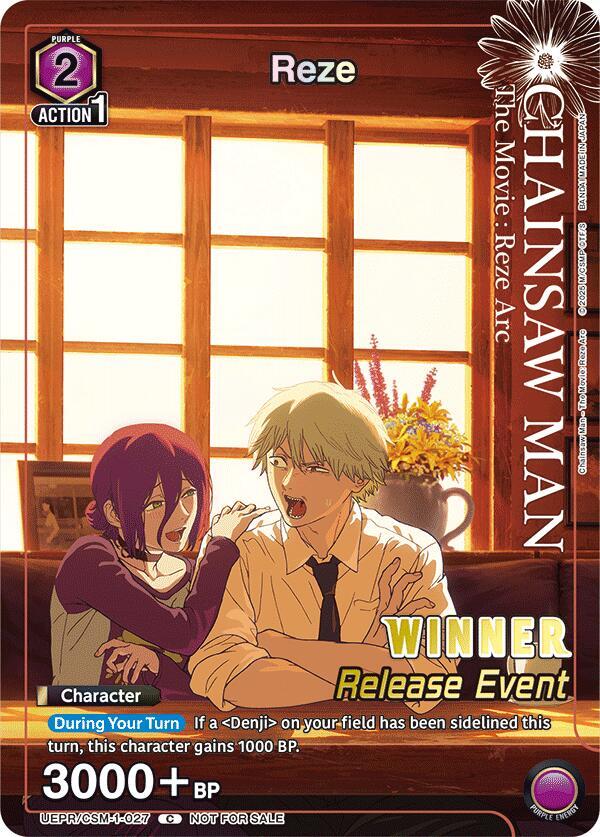 Reze (Release Event Winner) (UEPR/CSM-1-027) [UE22BT: CHAINSAW MAN Release Event]