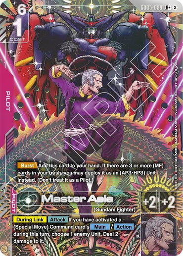 Master Asia (LR+) (GD05-089) [Freedom Ascension]