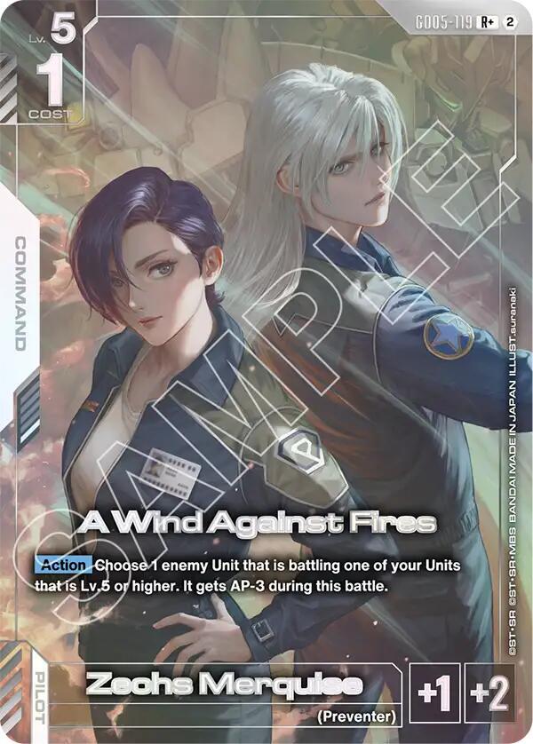 A Wind Against Fires (R+) (GD05-119) [Freedom Ascension]