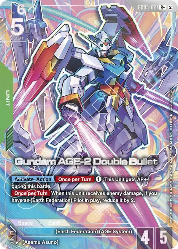 Gundam AGE-2 Double Bullet (R+) (GD05-021) [Freedom Ascension]