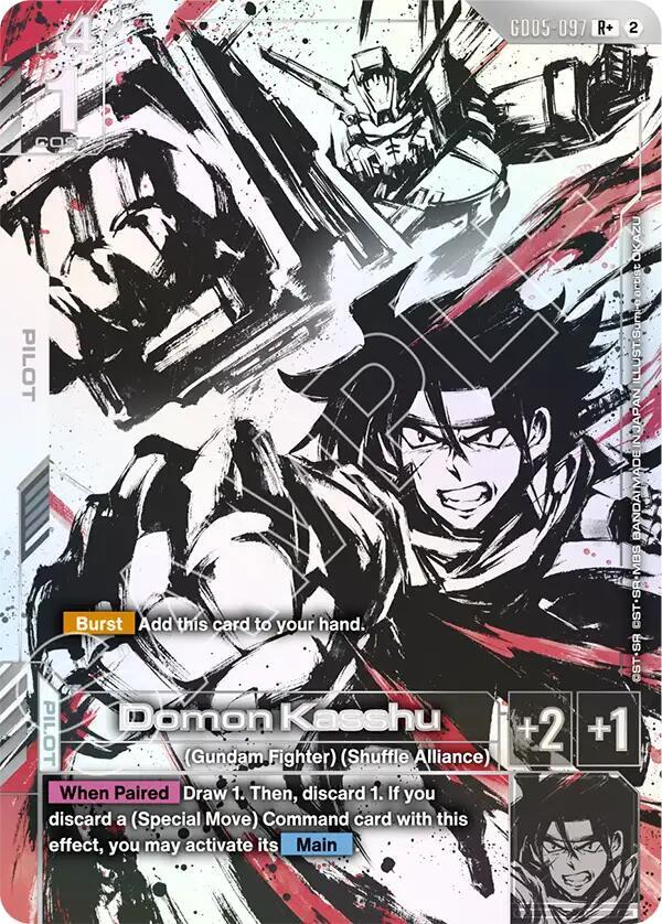 Domon Kasshu (R+) (GD05-097) [Freedom Ascension]